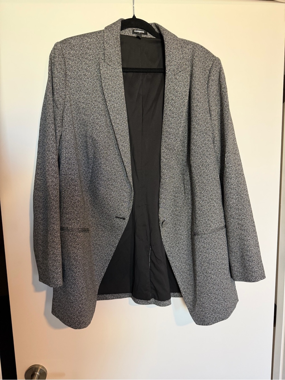 Express Women’s Gray Blazer